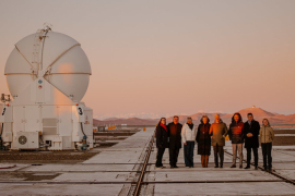 Le couple royal et la délégation ministérielle sur le Mont Paranal, site de l’observatoire européen austral (ESO), lors de la Visite d’Etat au Chili. Crédit photo : SPF Affaires étrangères